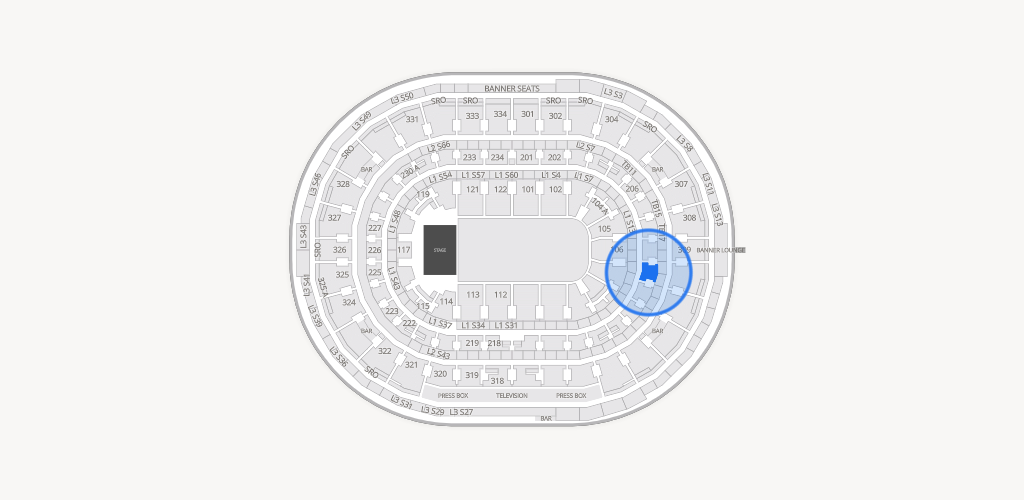 United Center Seating Chart