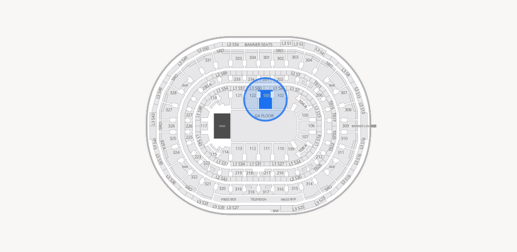 United Center Seating Chart