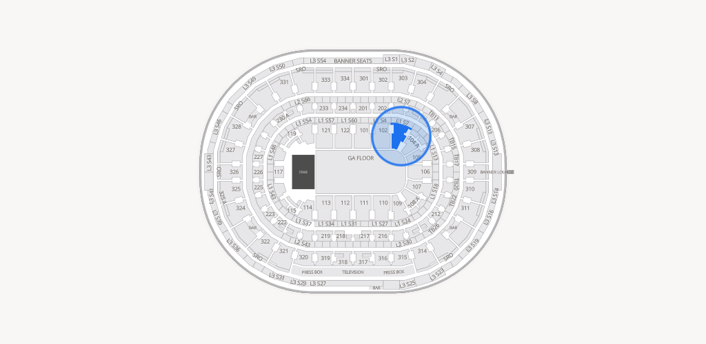 United Center Seating Chart