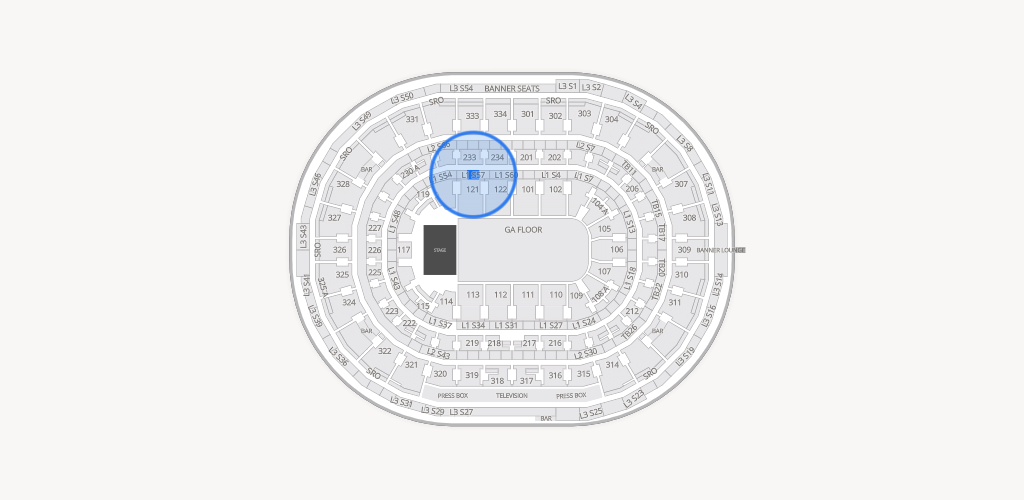 United Center Seating Chart