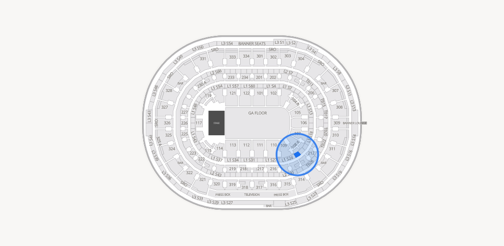 United Center Seating Chart