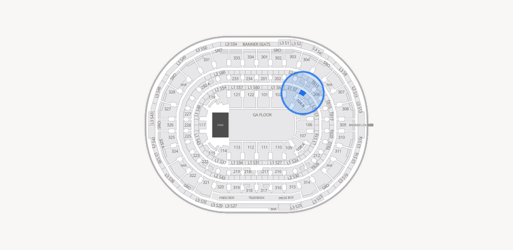 United Center Seating Chart