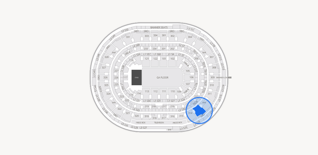 United Center Seating Chart