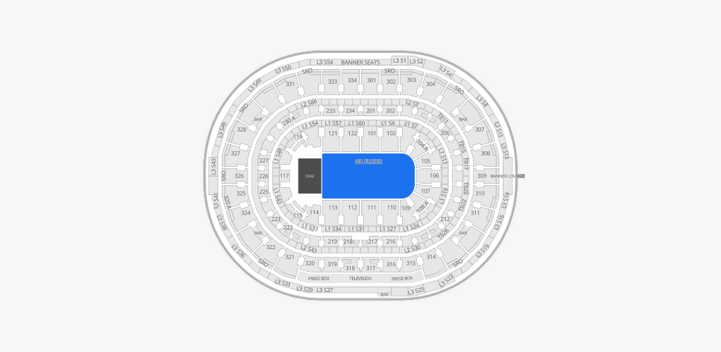 United Center Seating Chart