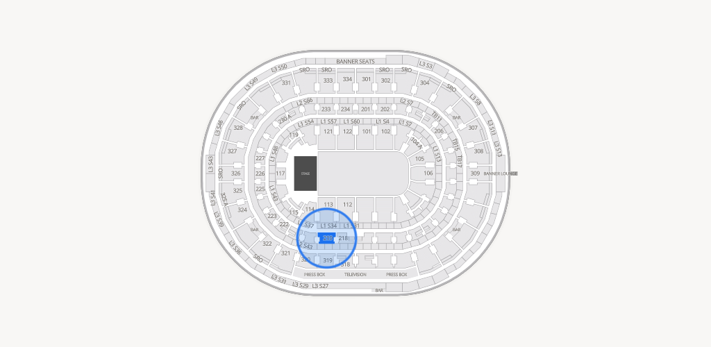 United Center Seating Chart