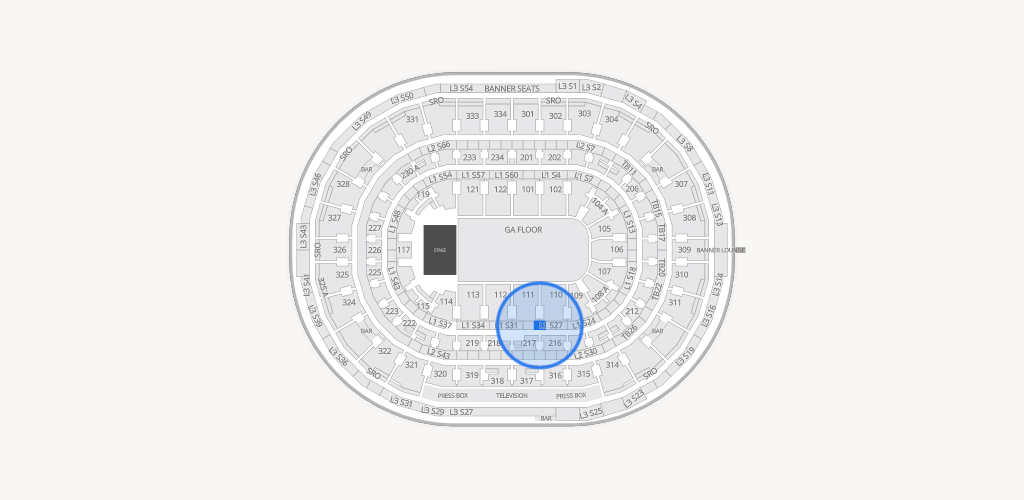 United Center Seating Chart