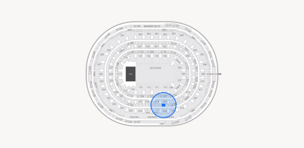 United Center Seating Chart