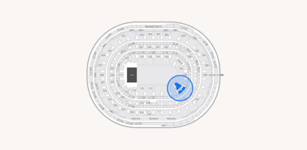 United Center Seating Chart