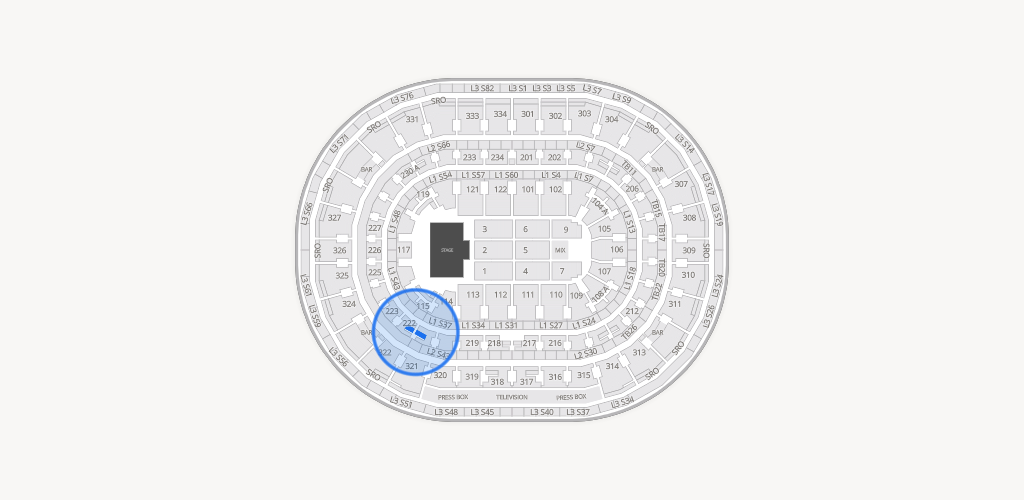 United Center Seating Chart