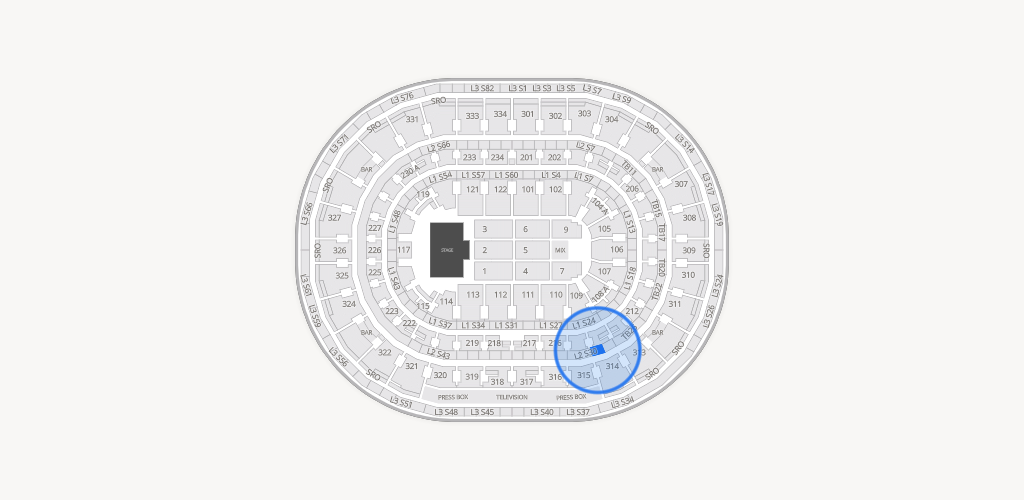 United Center Seating Chart