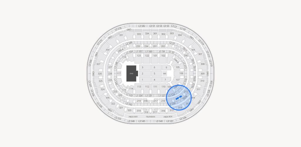 United Center Seating Chart