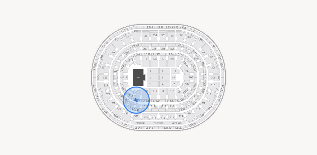 United Center Seating Chart