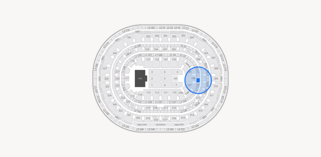 United Center Seating Chart