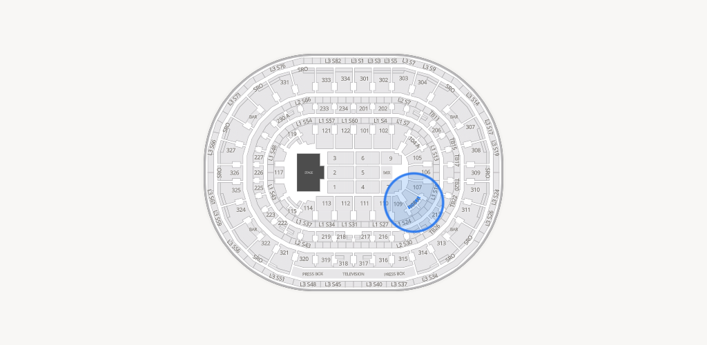 United Center Seating Chart