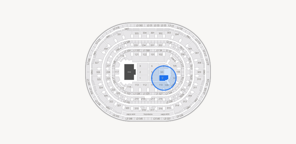 United Center Seating Chart