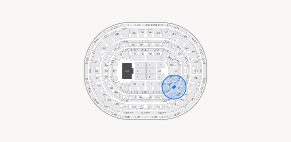 United Center Seating Chart