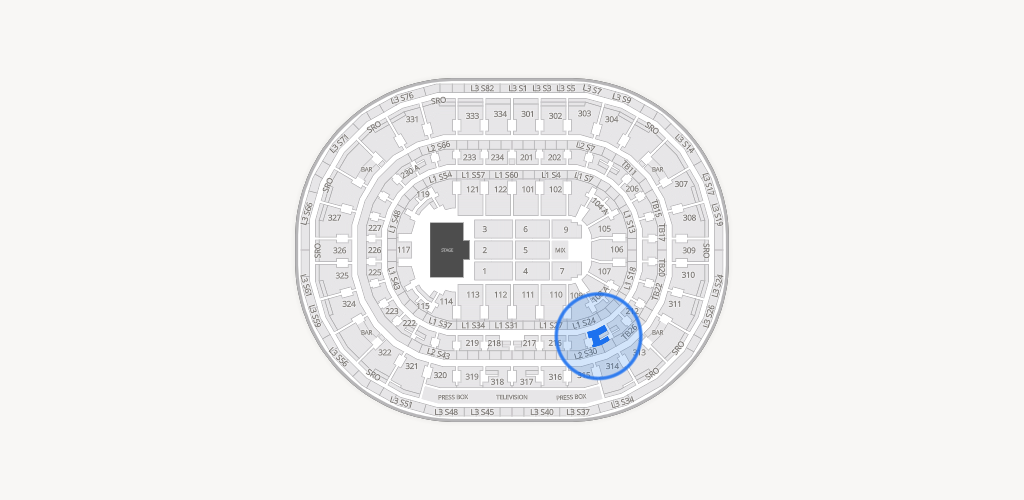 United Center Seating Chart