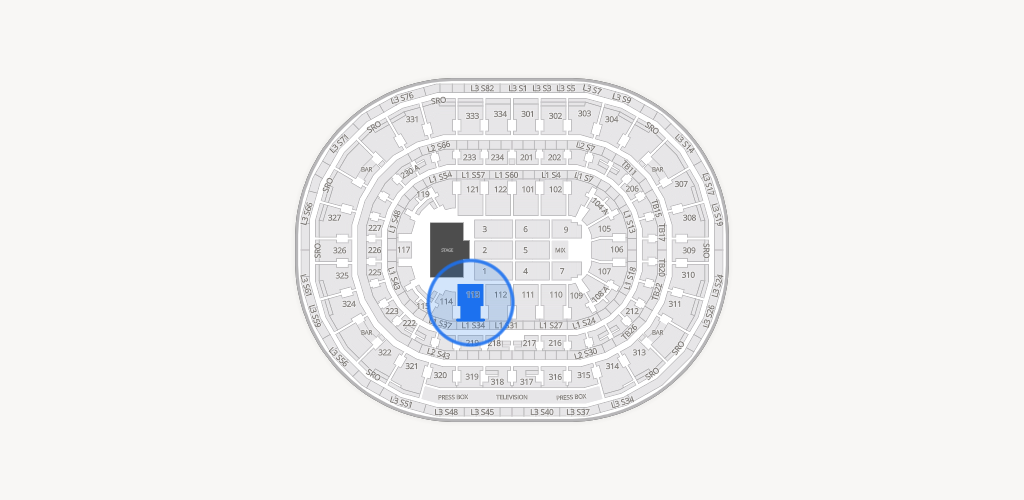 United Center Seating Chart
