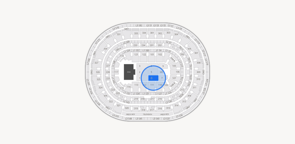 United Center Seating Chart