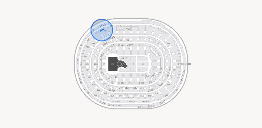 United Center Seating Chart