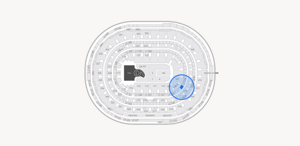 United Center Seating Chart