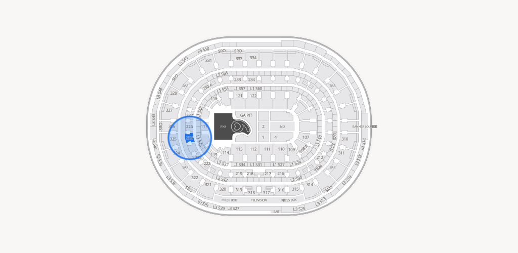 United Center Seating Chart