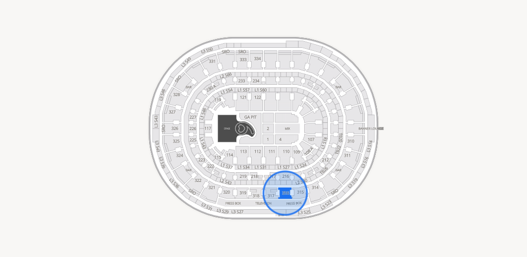 United Center Seating Chart