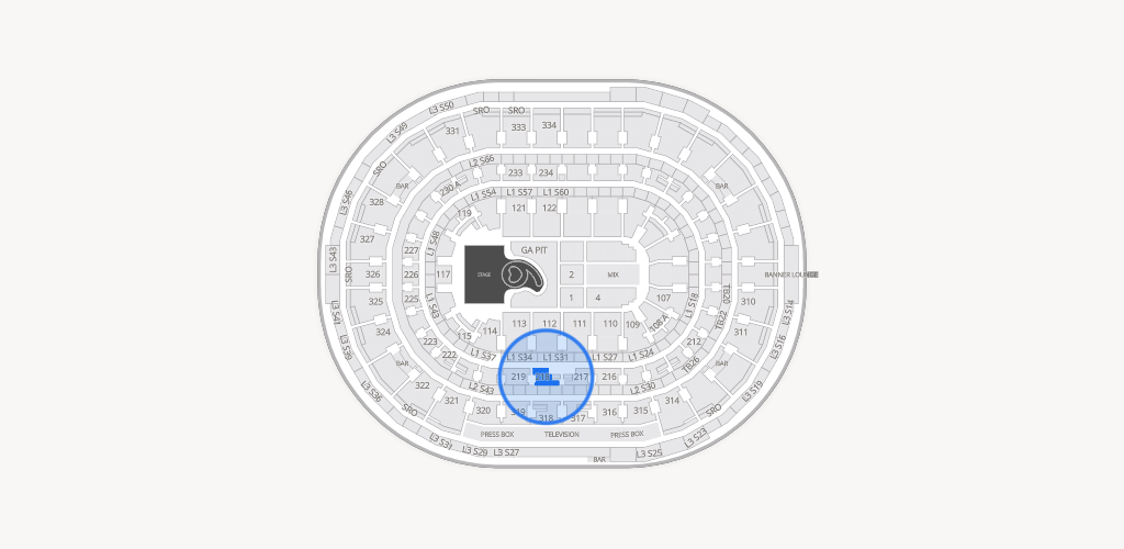 United Center Seating Chart