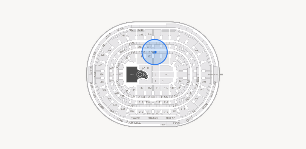 United Center Seating Chart