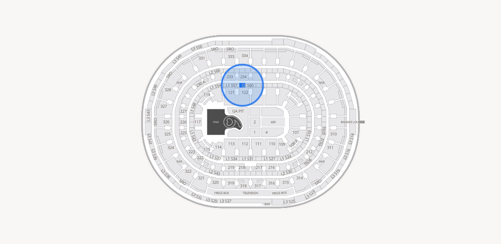 United Center Seating Chart