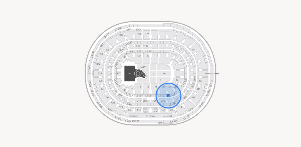 United Center Seating Chart
