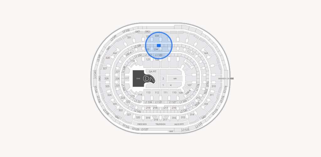 United Center Seating Chart