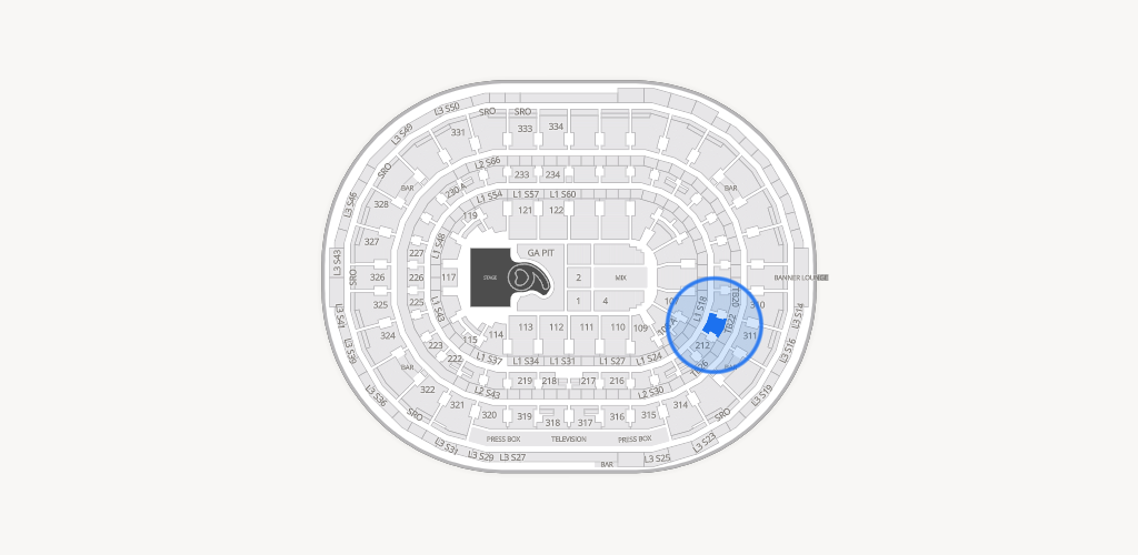 United Center Seating Chart