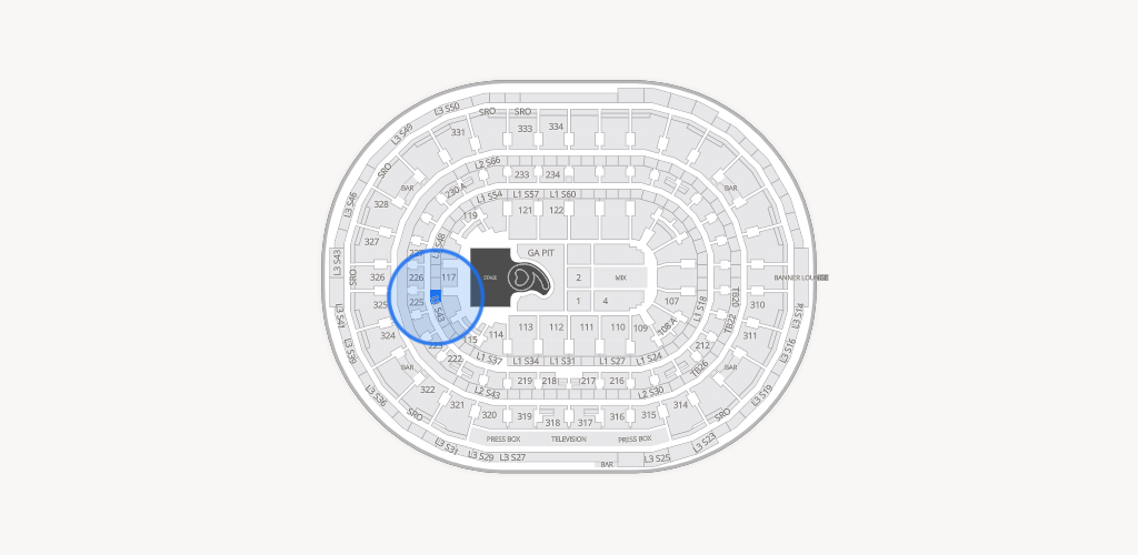 United Center Seating Chart