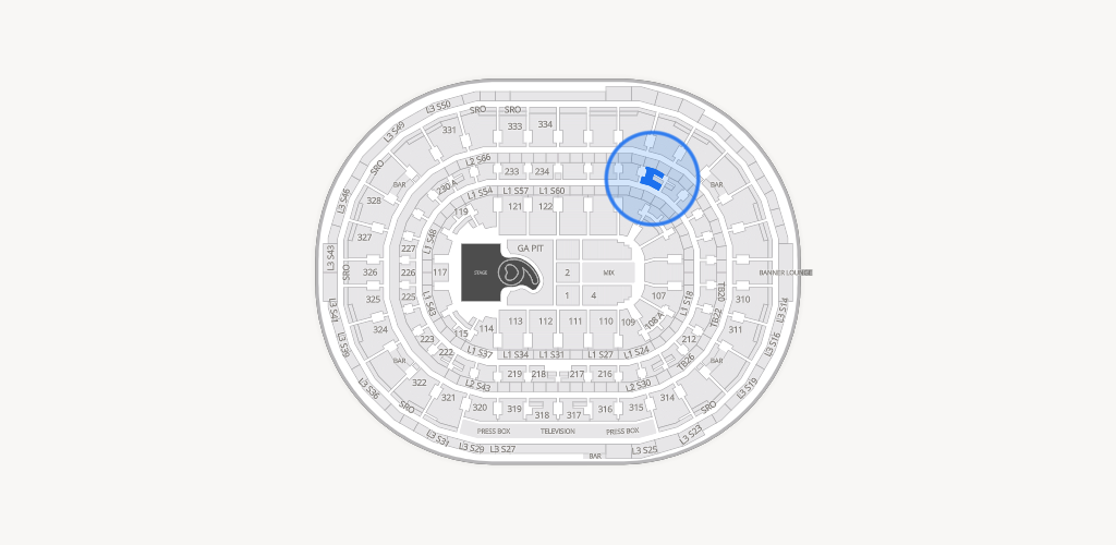 United Center Seating Chart