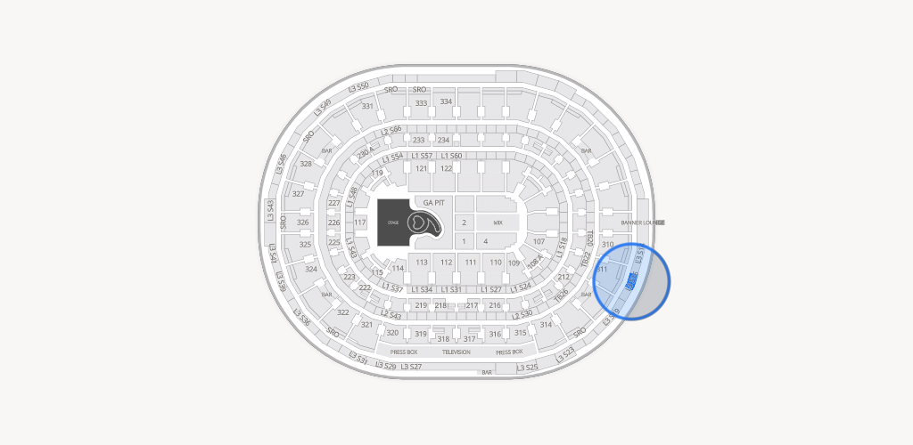 United Center Seating Chart