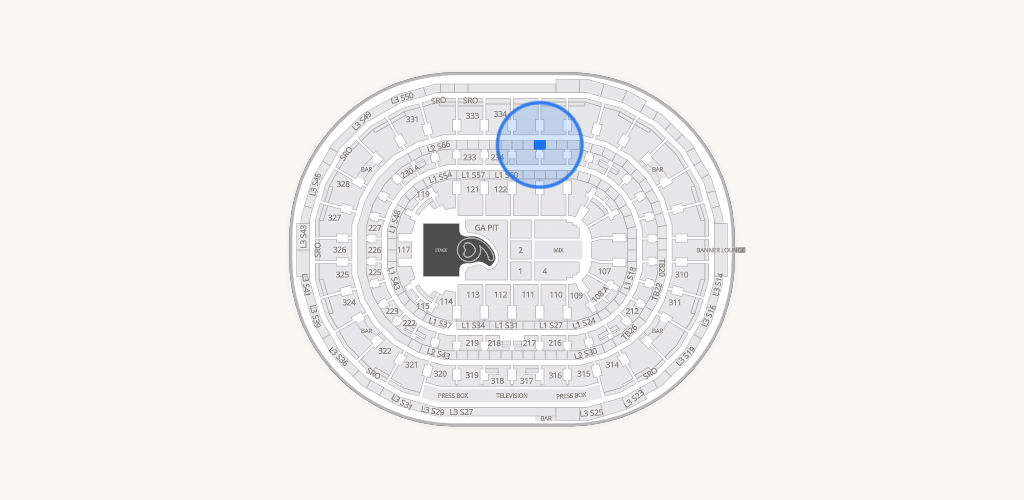 United Center Seating Chart