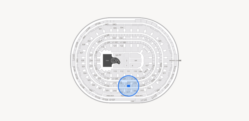 United Center Seating Chart