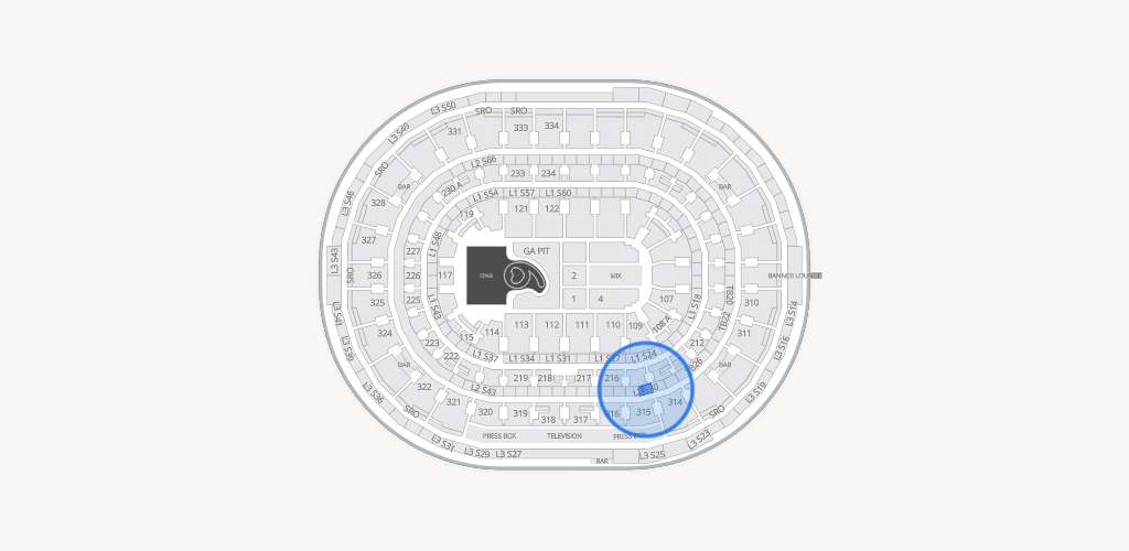 United Center Seating Chart