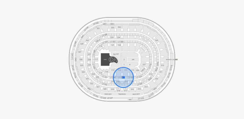 United Center Seating Chart