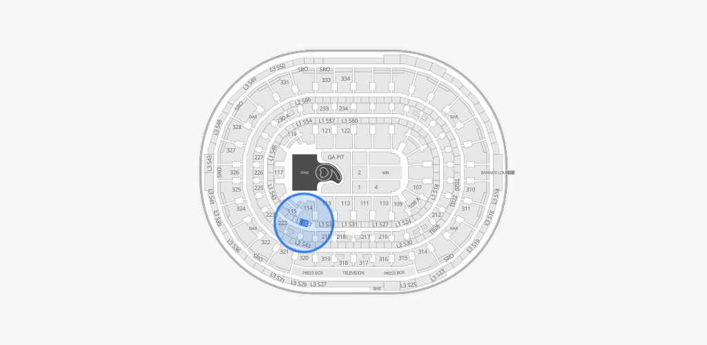 United Center Seating Chart