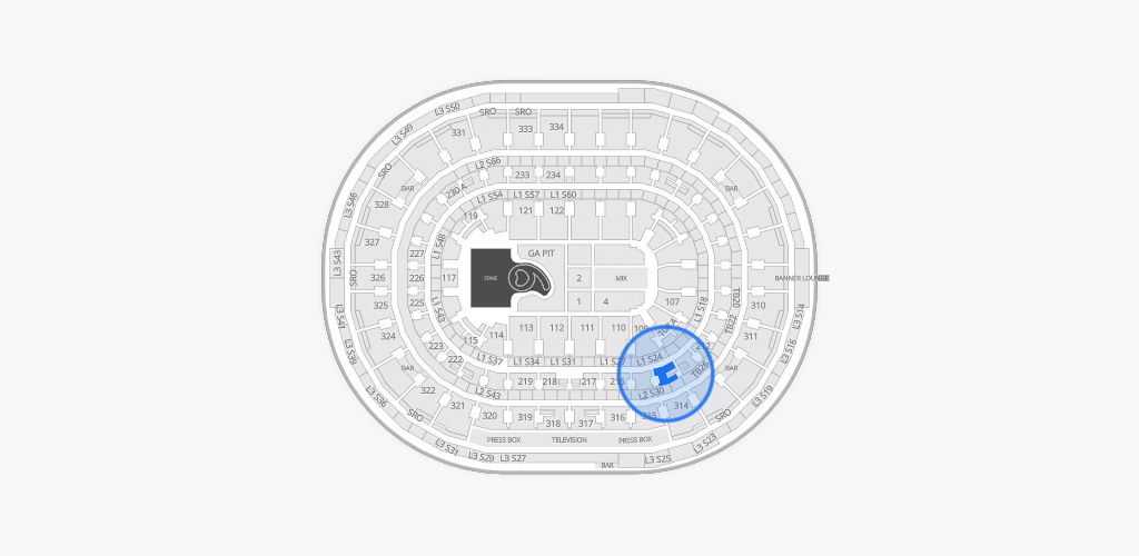 United Center Seating Chart