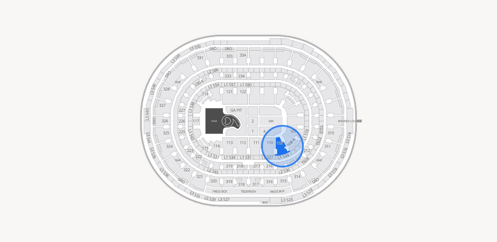 United Center Seating Chart