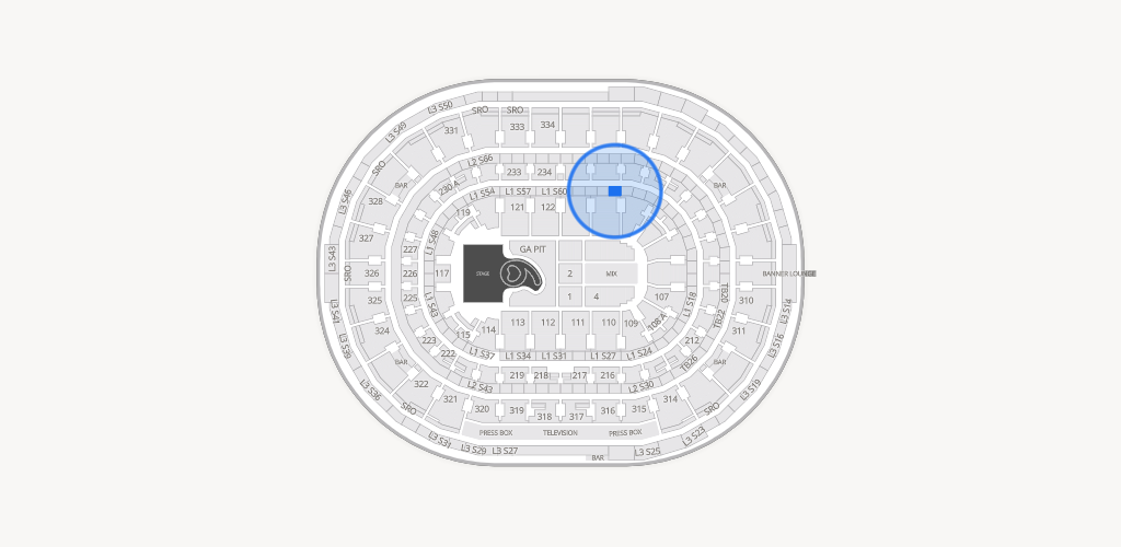United Center Seating Chart