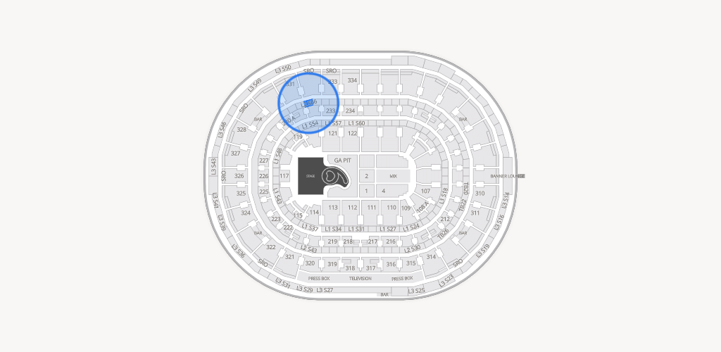 United Center Seating Chart