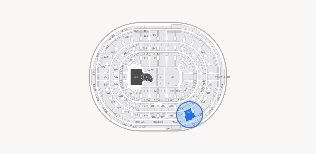 United Center Seating Chart