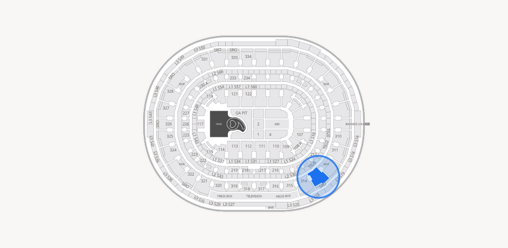United Center Seating Chart