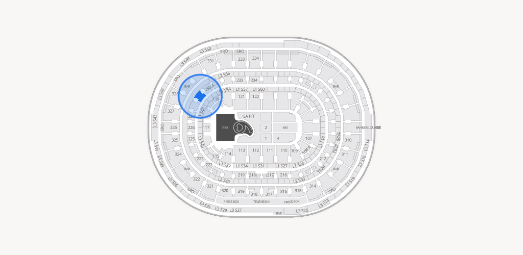 United Center Seating Chart