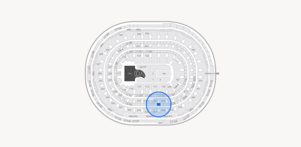 United Center Seating Chart