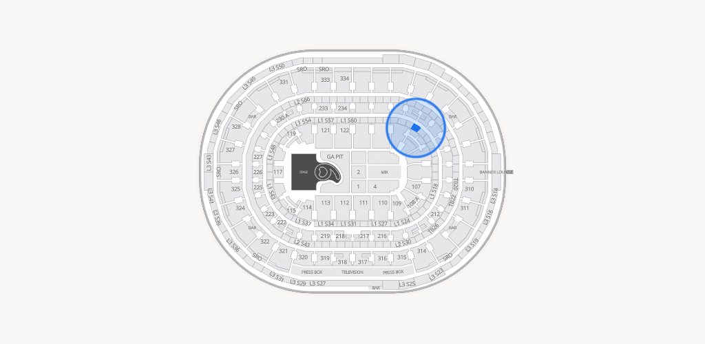 United Center Seating Chart